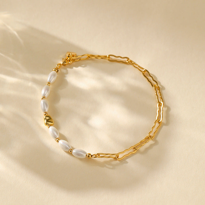 Elegant Pear Chain bracelet