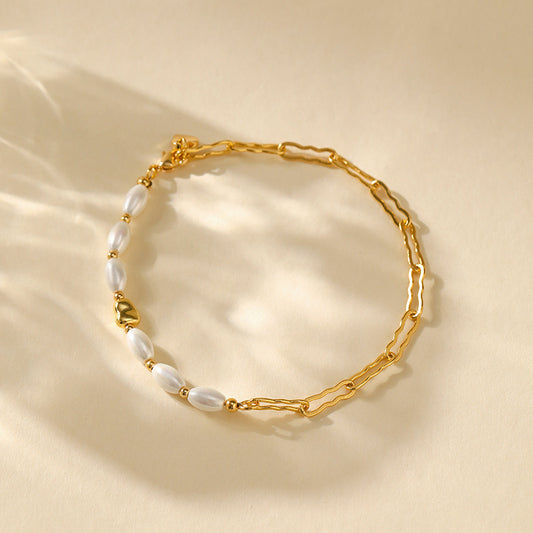 Elegant Pear Chain bracelet
